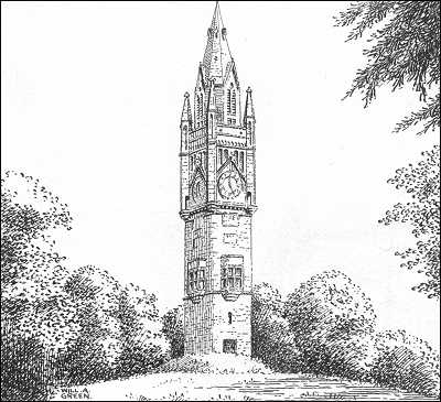 Abberley clock tower, Worcestershire