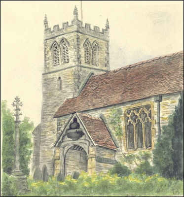 Aston Cantlow church, Warwickshire