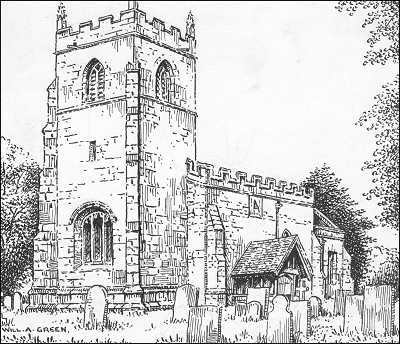 Burton Hastings, church, Warwickshire