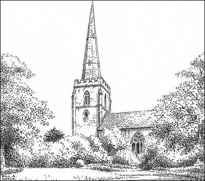 Bilton, church, Warwickshire