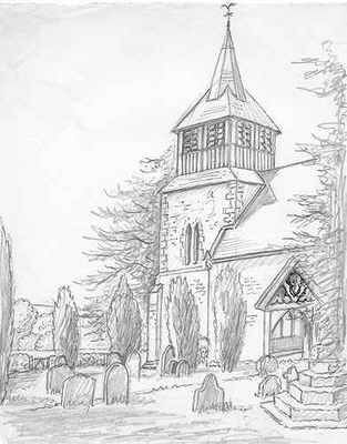Bitterley church, Shropshire