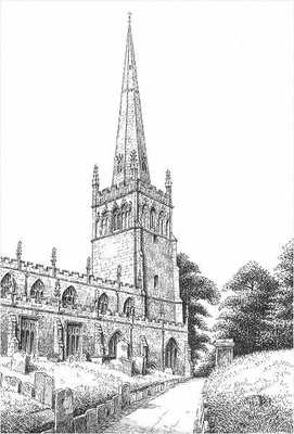 Bromsgrove, church, Worcestershire