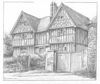 Boningale, Shropshire, timbered house 2