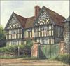 Boningale, Shropshire, timbered house 3