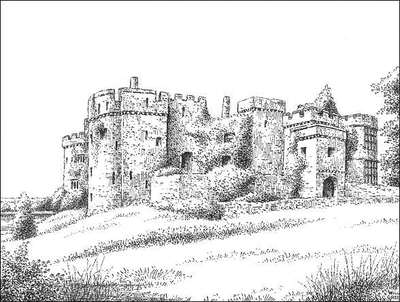 Carew castle, Pembrokeshire