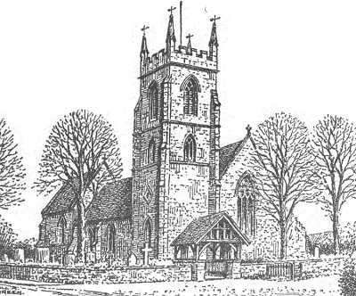 Colwich church, Staffordshire