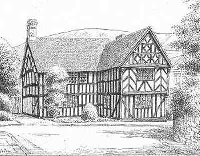 Church Stretton, timbered house, Shropshire