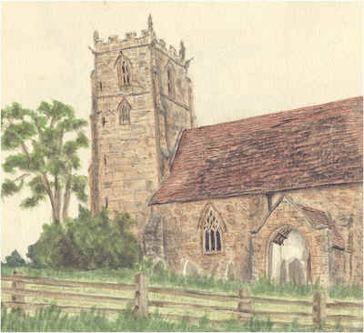 Curdworth church, Warwickshire