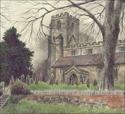 Hampton in Arden church, Warwickshire