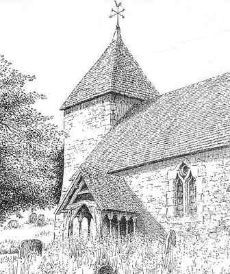 Hope Baggot church, Shropshire