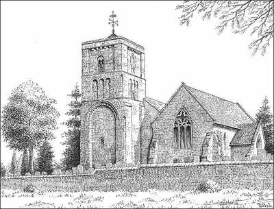 Higham on the Hill, church, Leicestershire