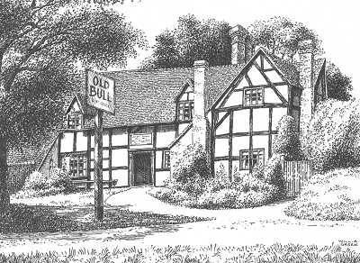 Inkberrow, The Old Bull Inn, Worcestershire