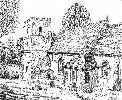 Loxley, church, Warwickshire