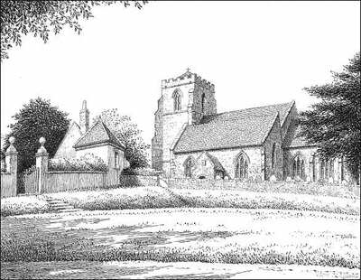 Mancetter, church, Warwickshire