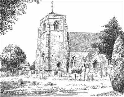 Nether Whitacre, church, Warwickshire