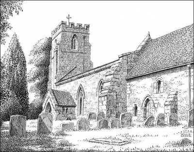 Offchurch, church, Warwickshire