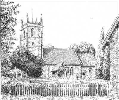 Packwood church, Warwickshire
