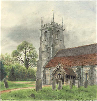 Packwood church, Warwickshire