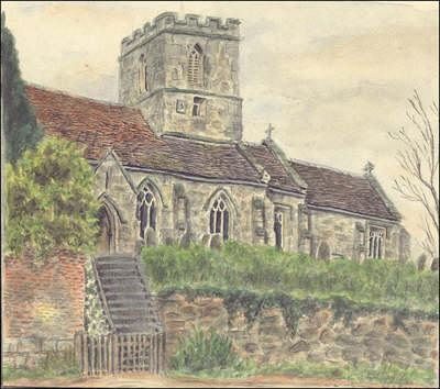 Rowington, church, Warwickshire