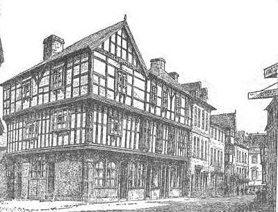 Shrewsbury, Abbots House, Butchers Row, Shropshire