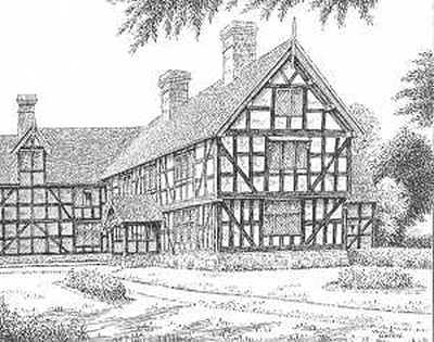 Stanton Lacy, Langley Manor House, Shropshire