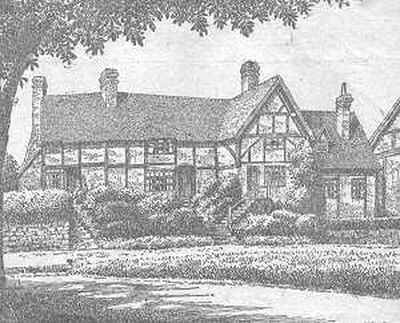 Stoneleigh, timbered house, Warwickshire