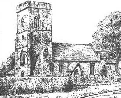 Strensham church, Worcestershire