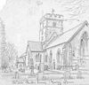 Stanton Lacy, Shropshire, church-1
