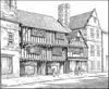 Stratford upon Avon, Warwickshire, timbered house