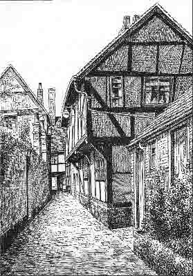 Tewkesbury, Lilley's Alley, Gloucestershire
