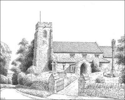 Ufton, church, Warwickshire