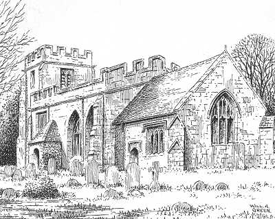 Weston on Avon, church, Gloucestershire