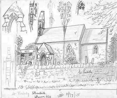 Wheathill church, Shropshire