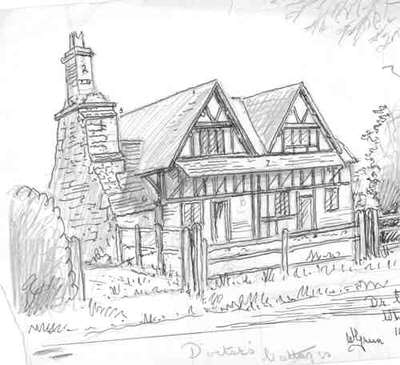 Wheathill, cottages, Shropshire