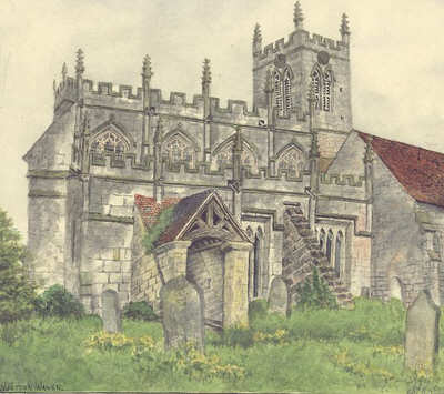 Wootton Wawen, saxon, church, Warwickshire